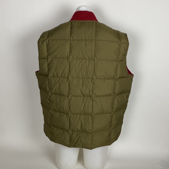 Eddie Bauer Reversible Goose Down Feather Puffer Vest Men’s Size XL - Picture 4 of 11